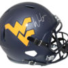 Will Grier Signed West Virginia Mountaineers Speed Replica Helmet BAS 24030