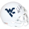 Will Grier Signed West Virginia Mountaineers White Mini Helmet BAS 24036