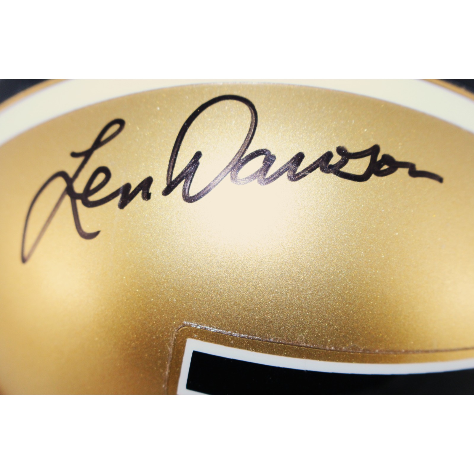 Len Dawson Bob Griese Autographed Purdue Boilers VSR4 Mini Helmet Beckett 52738 6 Len Dawson Bob Griese Autographed Purdue Boilers VSR4 Mini Helmet Beckett 52738