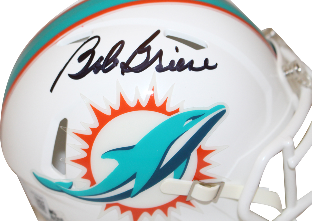 Bob Griese Autographed Miami Dolphins 1972 Speed Mini Helmet Beckett