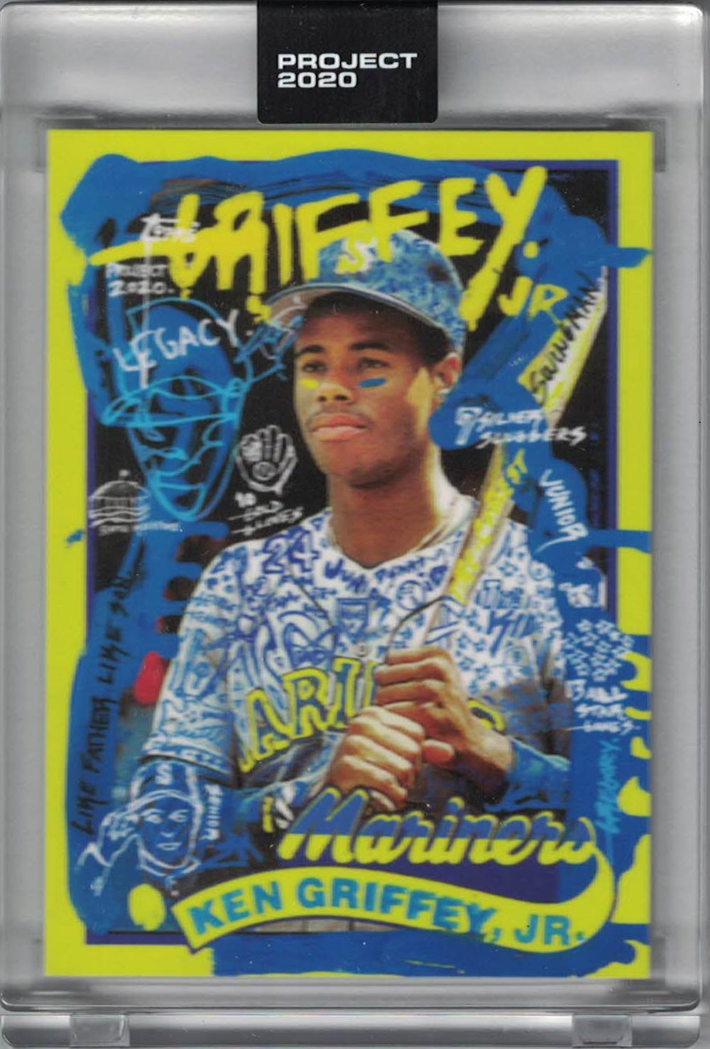 Ken Griffey Jr Seattle Mariners 2020 Topps Project 231 Artist Trading