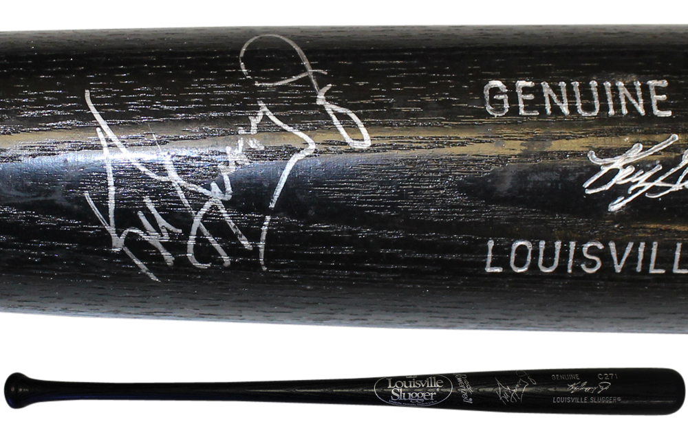 Ken Griffey Jr Autographed Seattle Mariners Louisville Slugger Bat JSA 30956