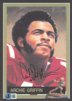 Archie Griffin Autographed/Signed Ohio State Buckeyes 7x9 Photo Beckett 57242