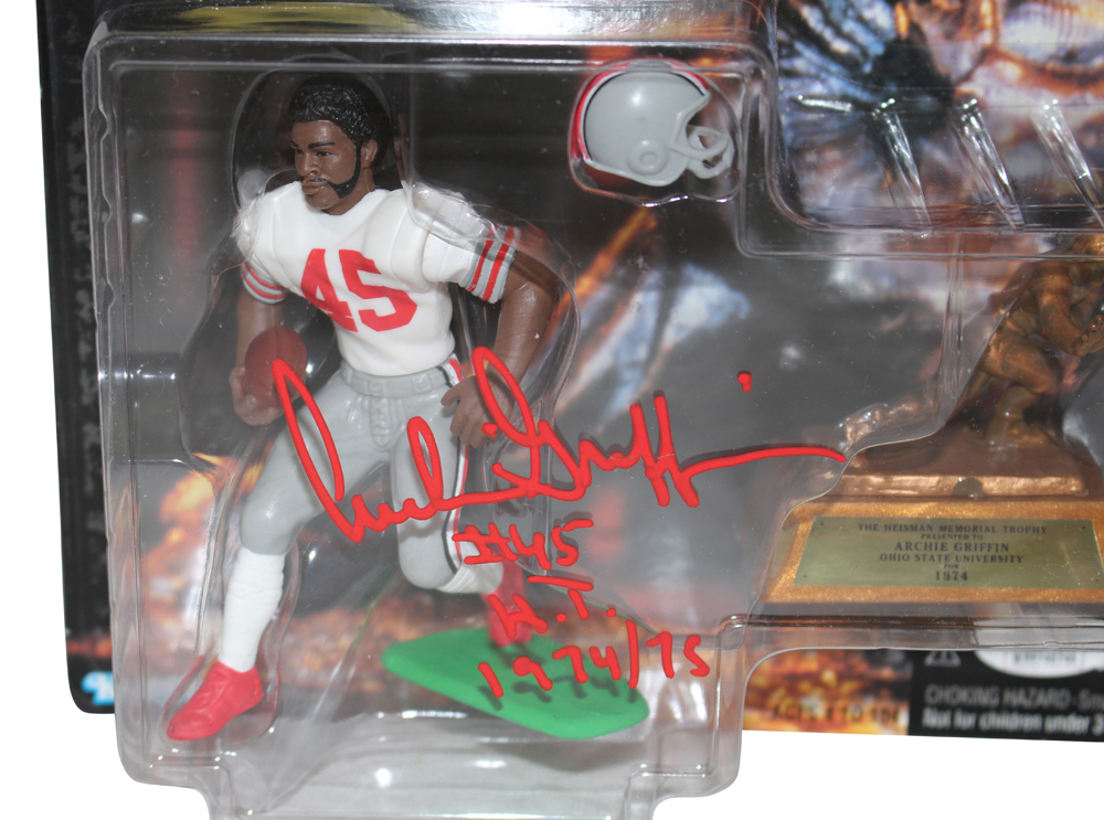 Archie Griffin Signed Ohio State Buckeyes Heisman Starting Lineup Figure JSA