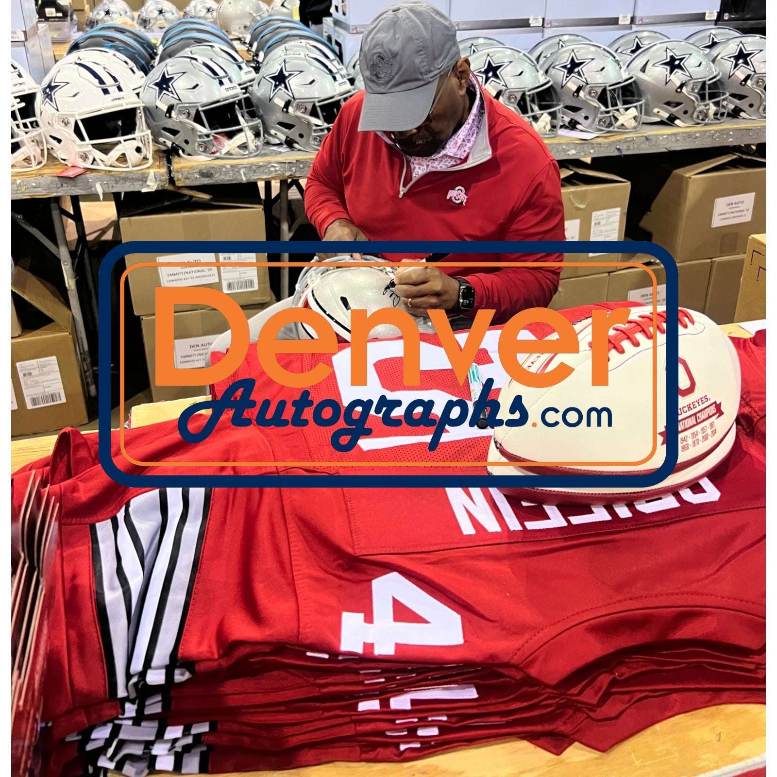 Archie Griffin Signed Ohio State Buckeyes F/S Helmet Replica 74/75 HT 58830 7 Archie Griffin Signed Ohio State Buckeyes F/S Helmet Replica 74/75 HT 58830