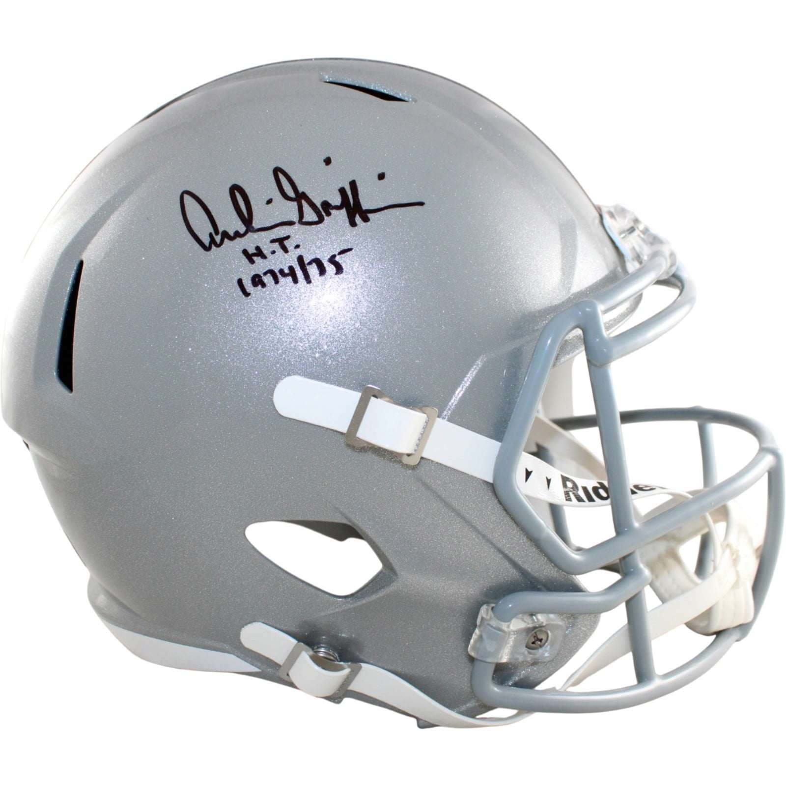 Archie Griffin Signed Ohio State Buckeyes F/S Helmet Replica 74/75 HT 58830