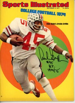 Archie Griffin Signed Ohio State Buckeyes 1971 Sports Illustrated HT JSA 55991