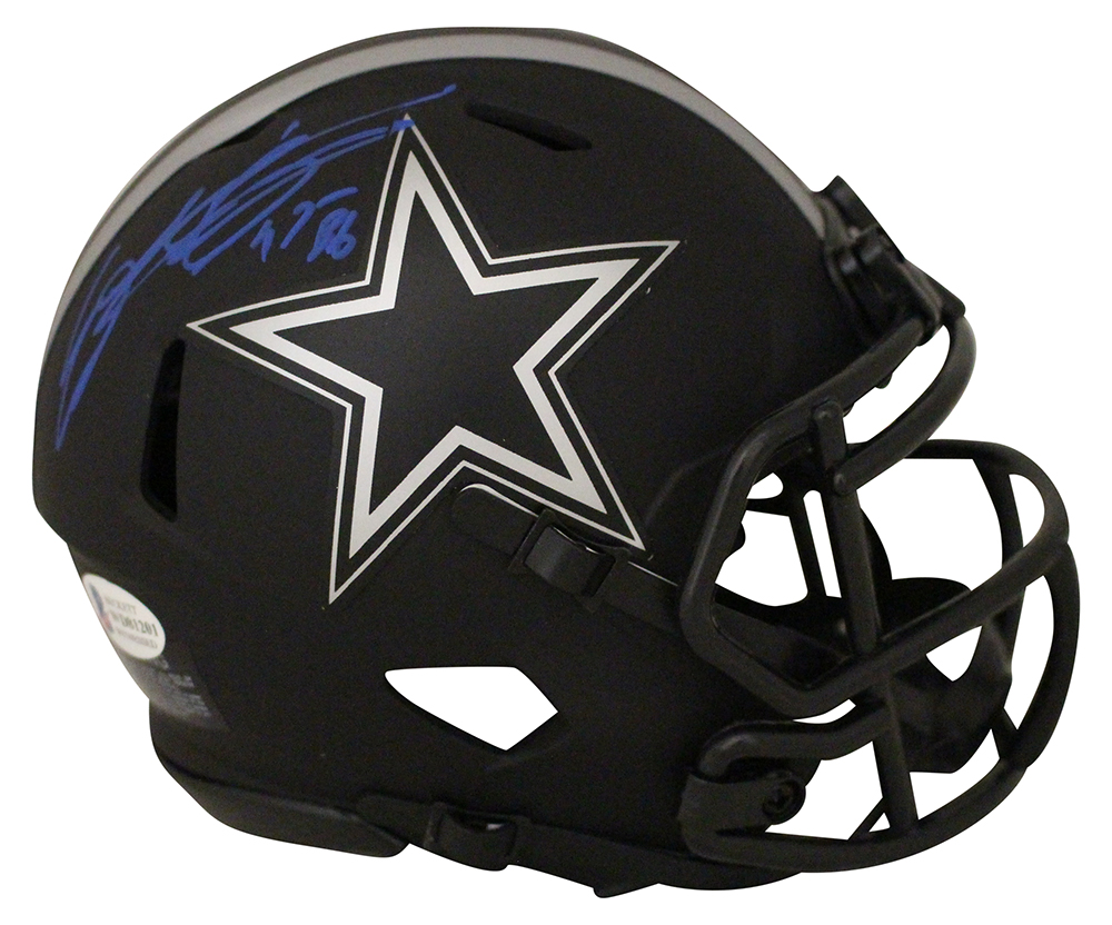 Emerson Griffin Autographed Dallas Cowboys Eclipse Mini Helmet 28595