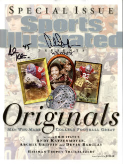Archie Griffin & Andy Katzenmoyer Signed Sports Illustrated Special Issue BAS