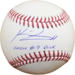 Konner Griffin Autographed Pittsburgh Pirates OML '24 #9 Baseball Fanatics 58308