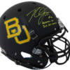Robert Griffin III Signed Baylor Bears Black Authentic Helmet 2 Insc BAS 24042