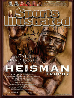 Archie Griffin & Troy Smith Sports Illustrated 75th Heisman Magazine HT BAS