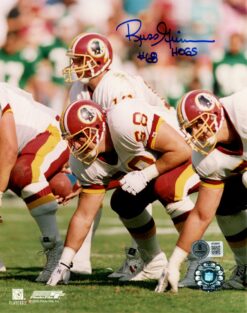 Russ Grimm Autographed Washington Redskins 8x10 Photo Hogs Beckett 56837