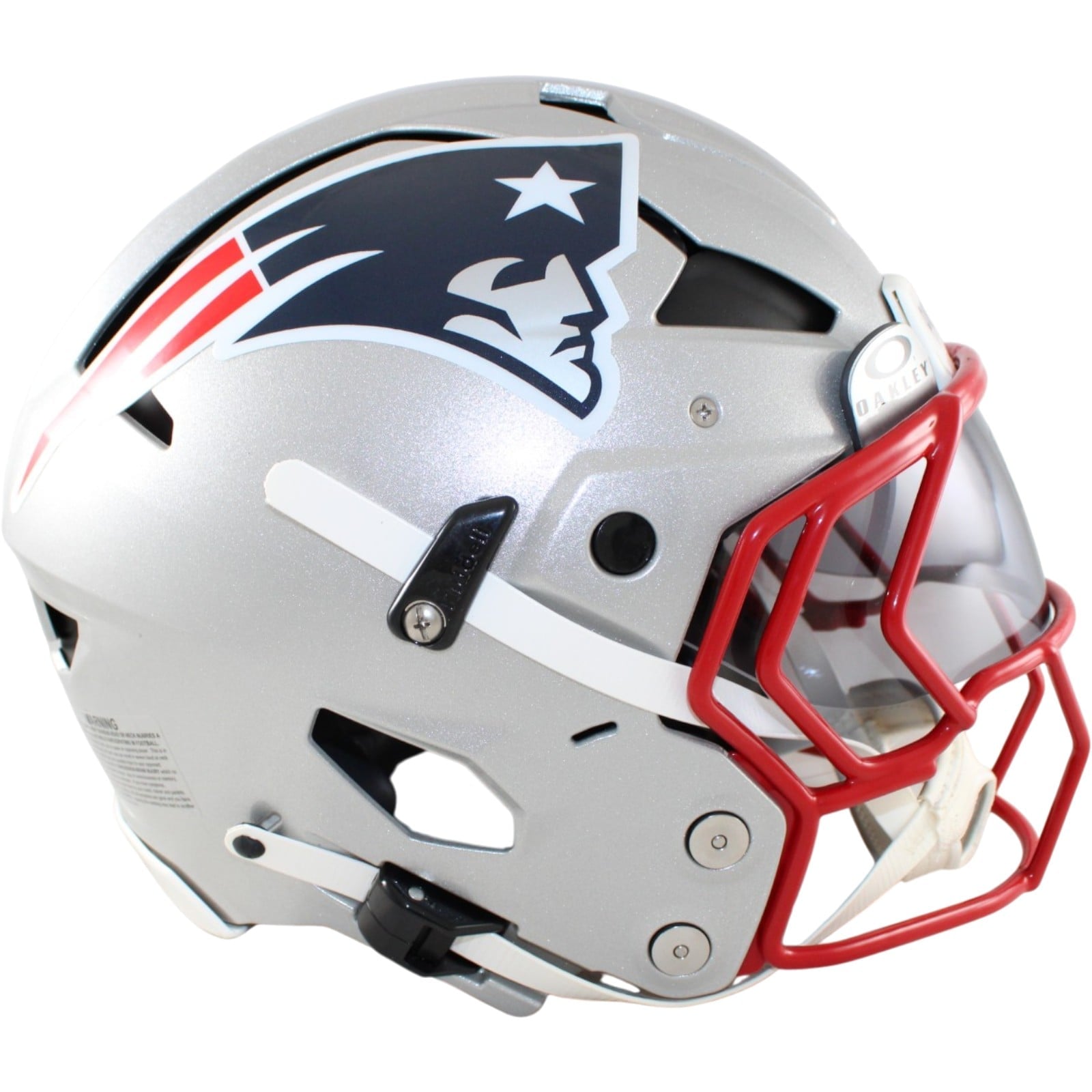 Rob Gronkowski Autographed New England Patriots Axiom F/S Helmet Beckett W 58335