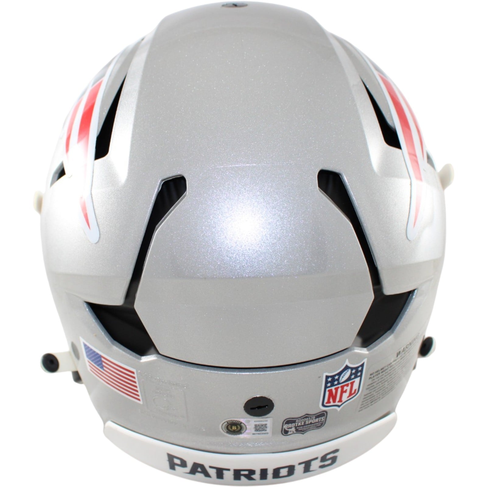 Rob Gronkowski Autographed New England Patriots Axiom F/S Helmet Beckett W 58335 6 Rob Gronkowski Autographed New England Patriots Axiom F/S Helmet Beckett W 58335