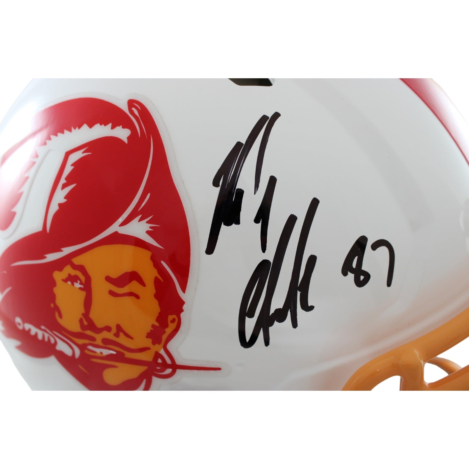 Rob Gronkowski Autographed Tampa Bay Buccaneers Pro Helmet TB Beckett WIT 58330 2 Rob Gronkowski Autographed Tampa Bay Buccaneers Pro Helmet TB Beckett WIT 58330