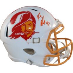 Rob Gronkowski Autographed/Signed Tampa Bay Buccaneers TB 76-96 F/S Helmet 55795