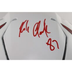 Rob Gronkowski Autographed Tampa Bay Buccaneers SpeedFlex Lunar Helmet 55799