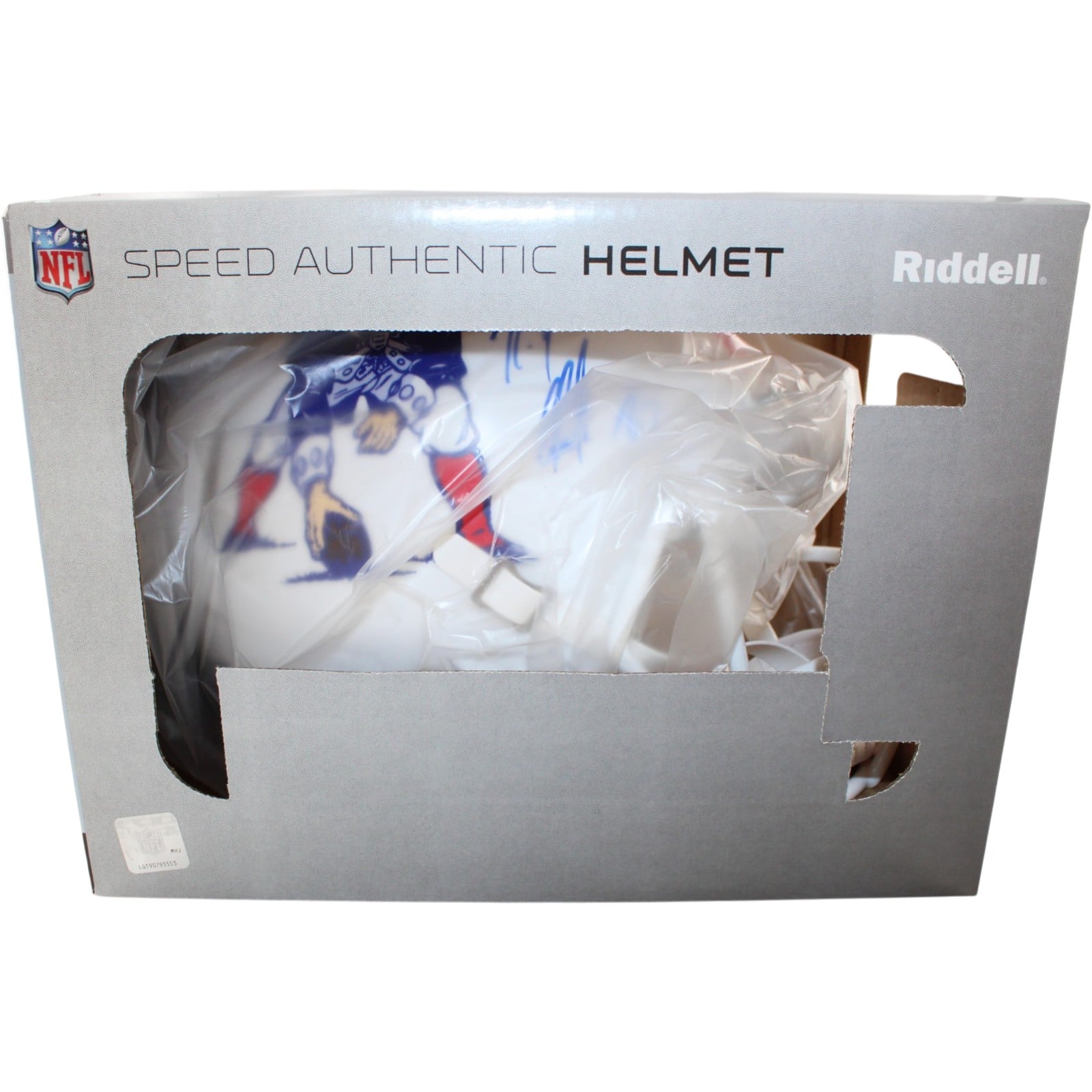 Rob Gronkowski Autographed New England Patriots Pro Helmet TB Beckett WIT 58326 6 Rob Gronkowski Autographed New England Patriots Pro Helmet TB Beckett WIT 58326