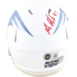 Rob Gronkowski Signed New England Patriots Mini Helmet Rivals Beckett WIT 58341