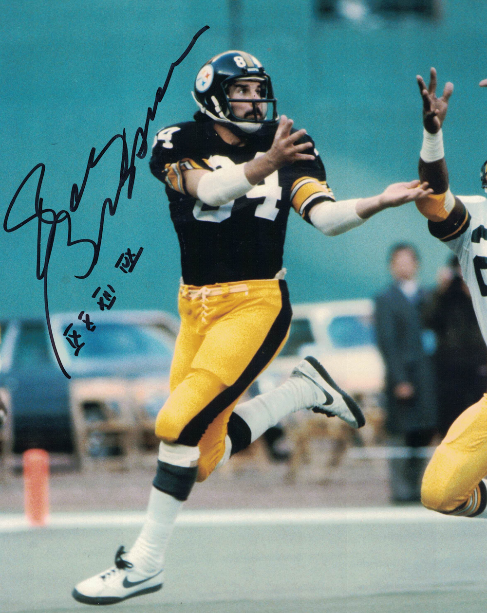 Randy Grossman Autographed/Signed Pittsburgh Steelers 8x10 Photo IX-IVX 30252