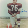 Lou Groza Autographed/Signed Cleveland Browns 8x10 Photo JSA 27116