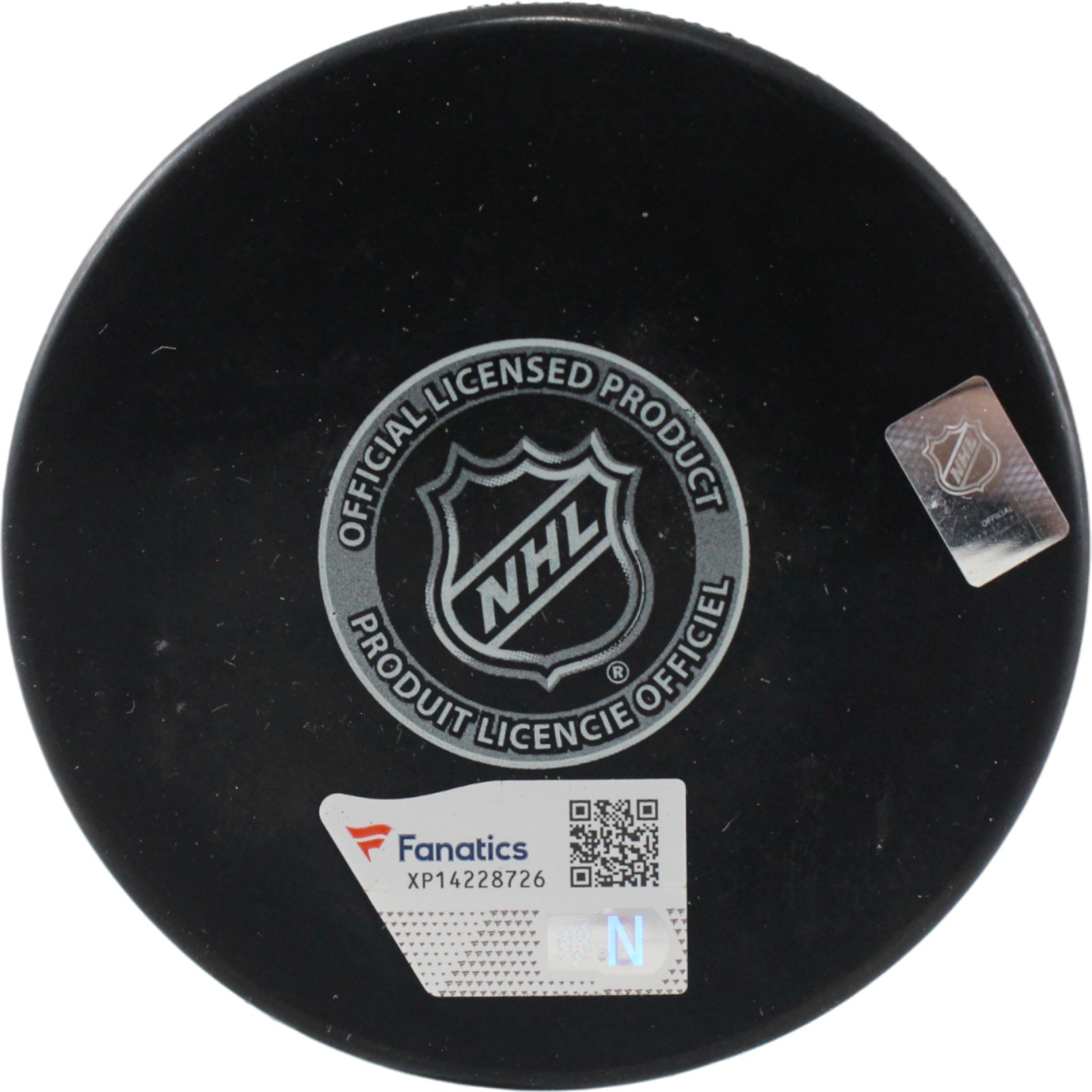 Philipp Grubauer Autographed/Signed Seattle Kraken Logo Puck Fanatics 53815 2 Philipp Grubauer Autographed/Signed Seattle Kraken Logo Puck Fanatics 53815
