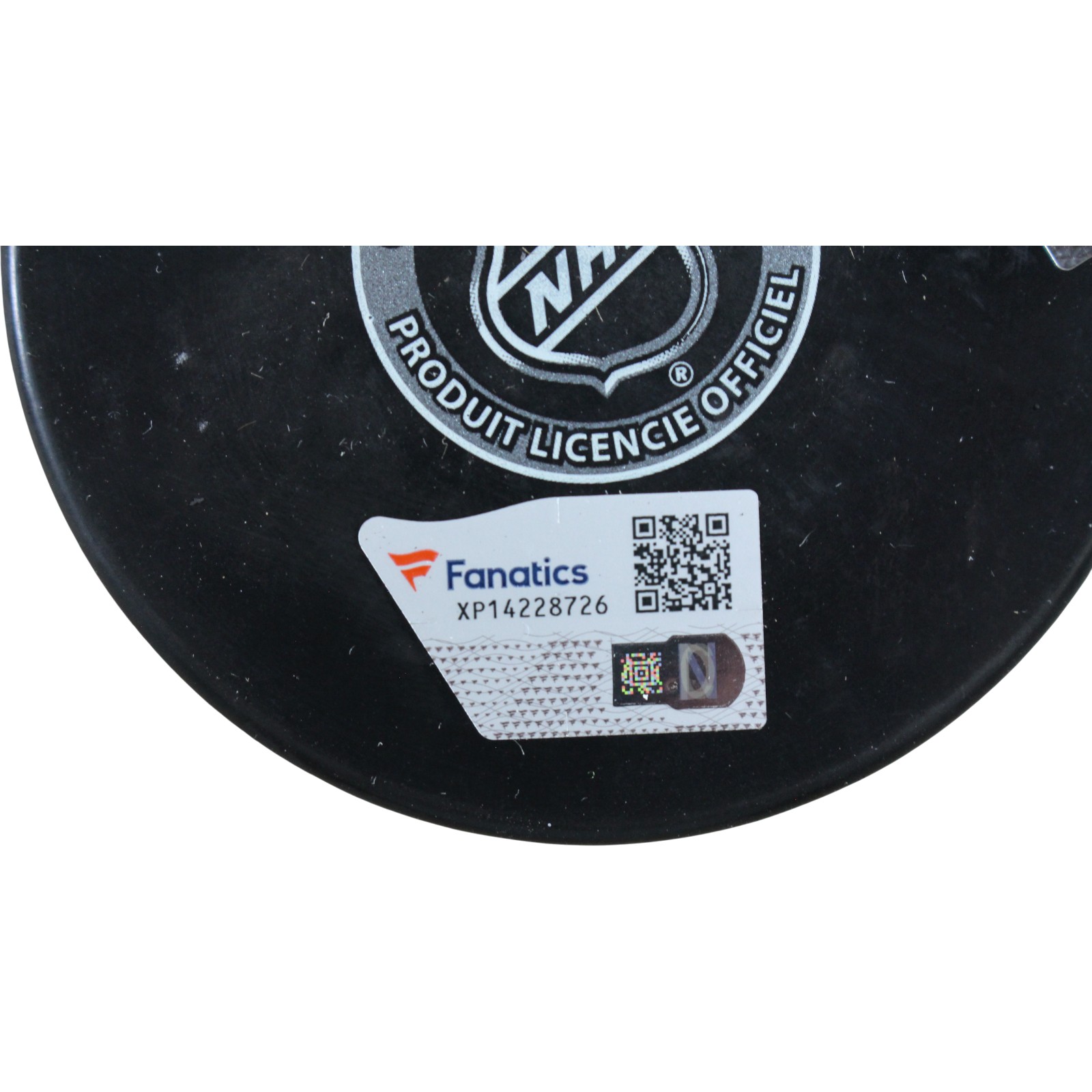 Philipp Grubauer Autographed/Signed Seattle Kraken Logo Puck Fanatics 53815 3 Philipp Grubauer Autographed/Signed Seattle Kraken Logo Puck Fanatics 53815