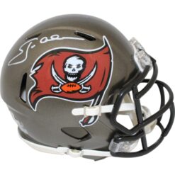 Jon Gruden Autographed/Signed Tampa Bay Buccaneers TB Mini Helmet Beckett 48853