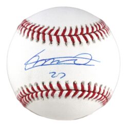 Vladimir Guerrero Jr Autographed Toronto Blue Jays Baseball OML Beckett 59437