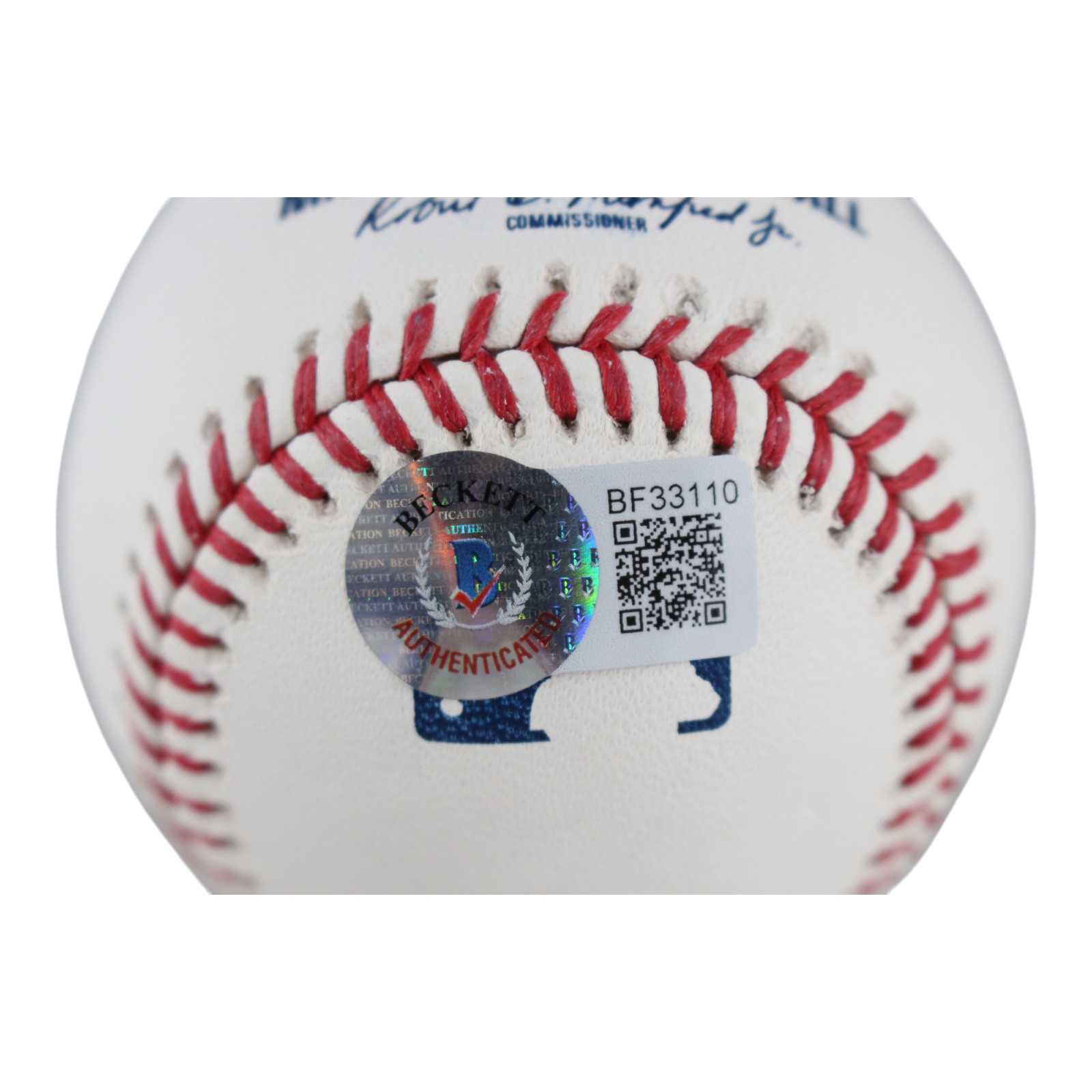 Vladimir Guerrero Jr Autographed Toronto Blue Jays Baseball OML Beckett 59437 4 Vladimir Guerrero Jr Autographed Toronto Blue Jays Baseball OML Beckett 59437