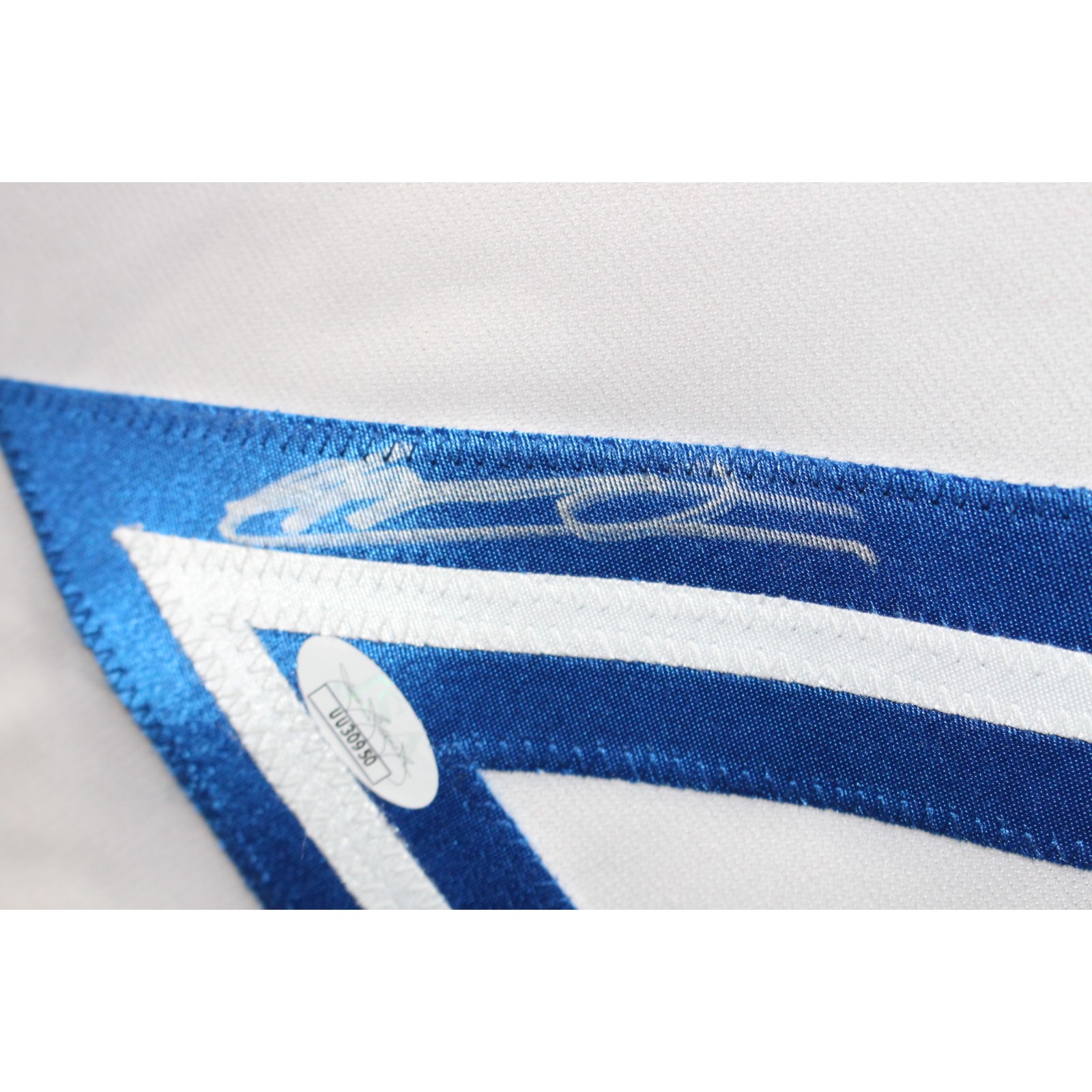 Vlad Guerrero Jr. Autographed/Signed Pro Style White Jersey JSA