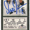 Ozzie Guillen Autographed Chicago White Sox 600 Win Ticket 10/3/2010 JSA 24762