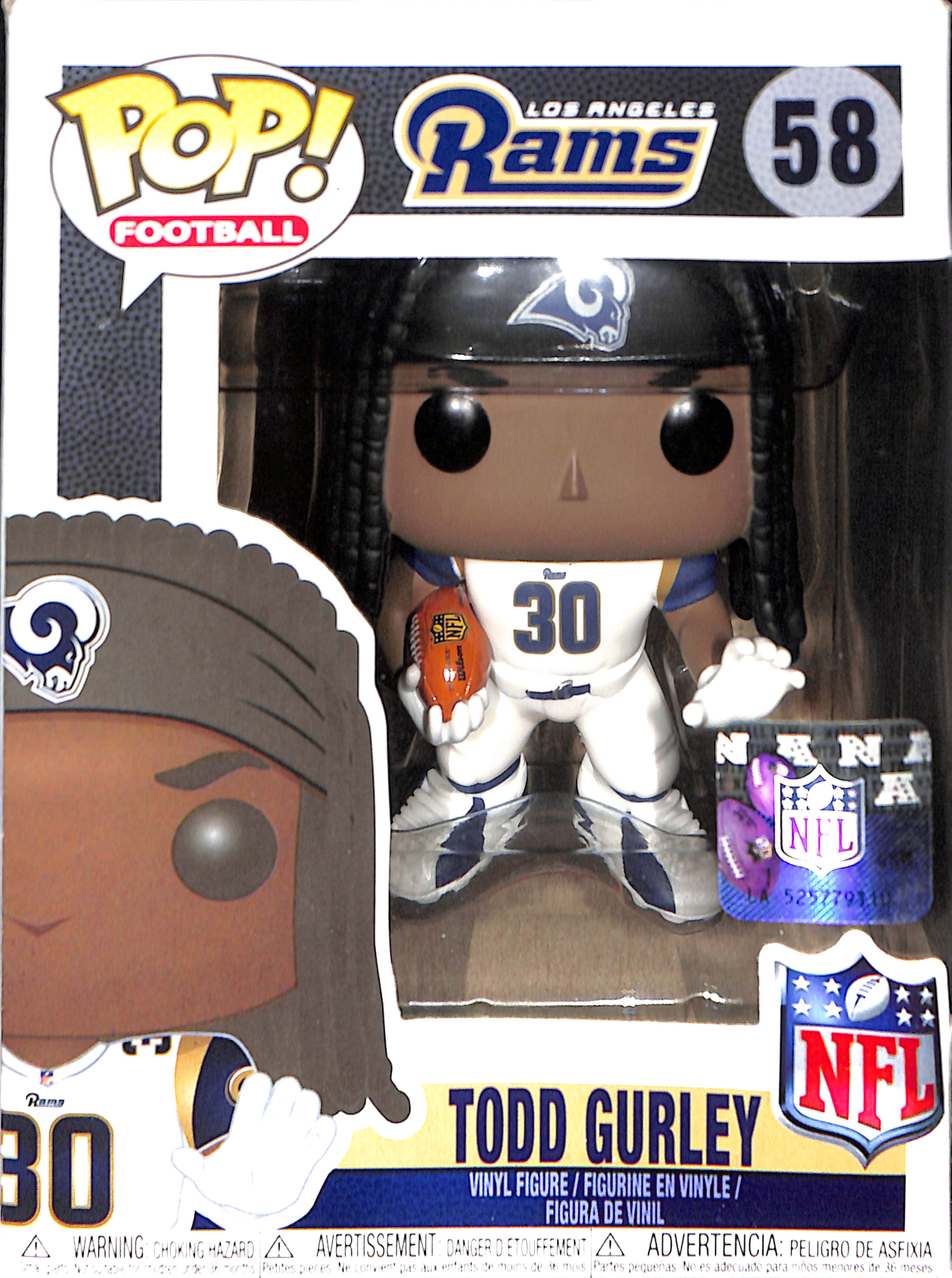 Toddy Gurley Los Angeles Rams Pop Funko! #58