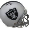 Ray Guy Autographed/Signed Oakland Raiders Mini Helmet JSA 24565