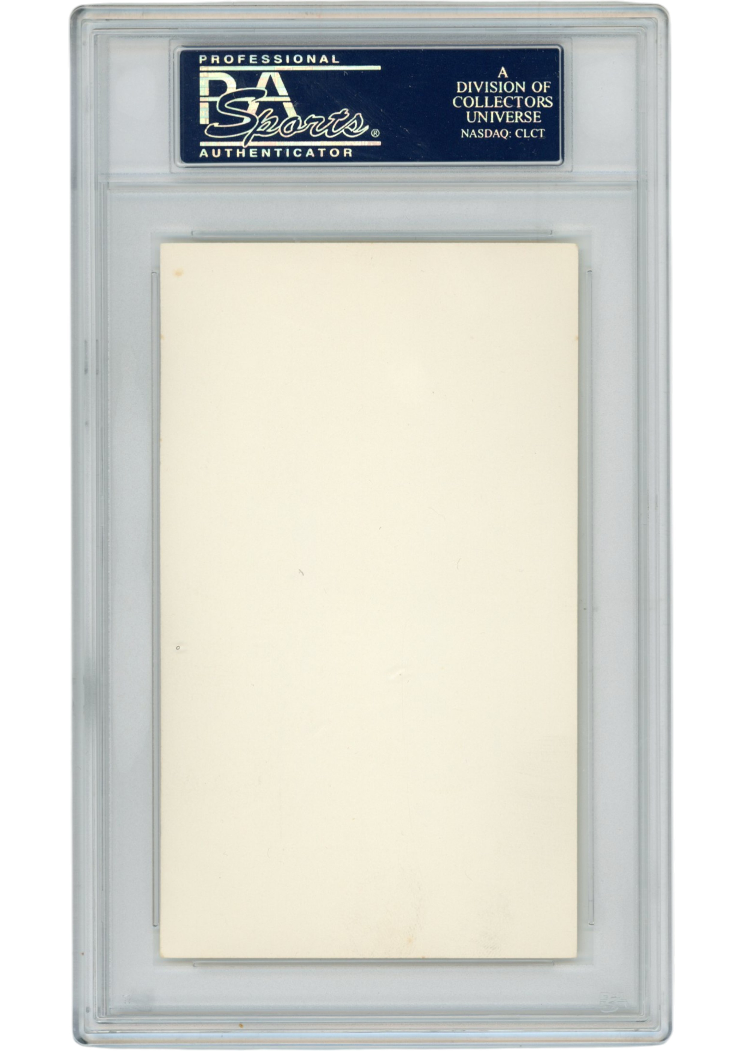 George Halas Autographed Chicago Bears Index Card Best Wishes Slab PSA 54907 2 George Halas Autographed Chicago Bears Index Card Best Wishes Slab PSA 54907