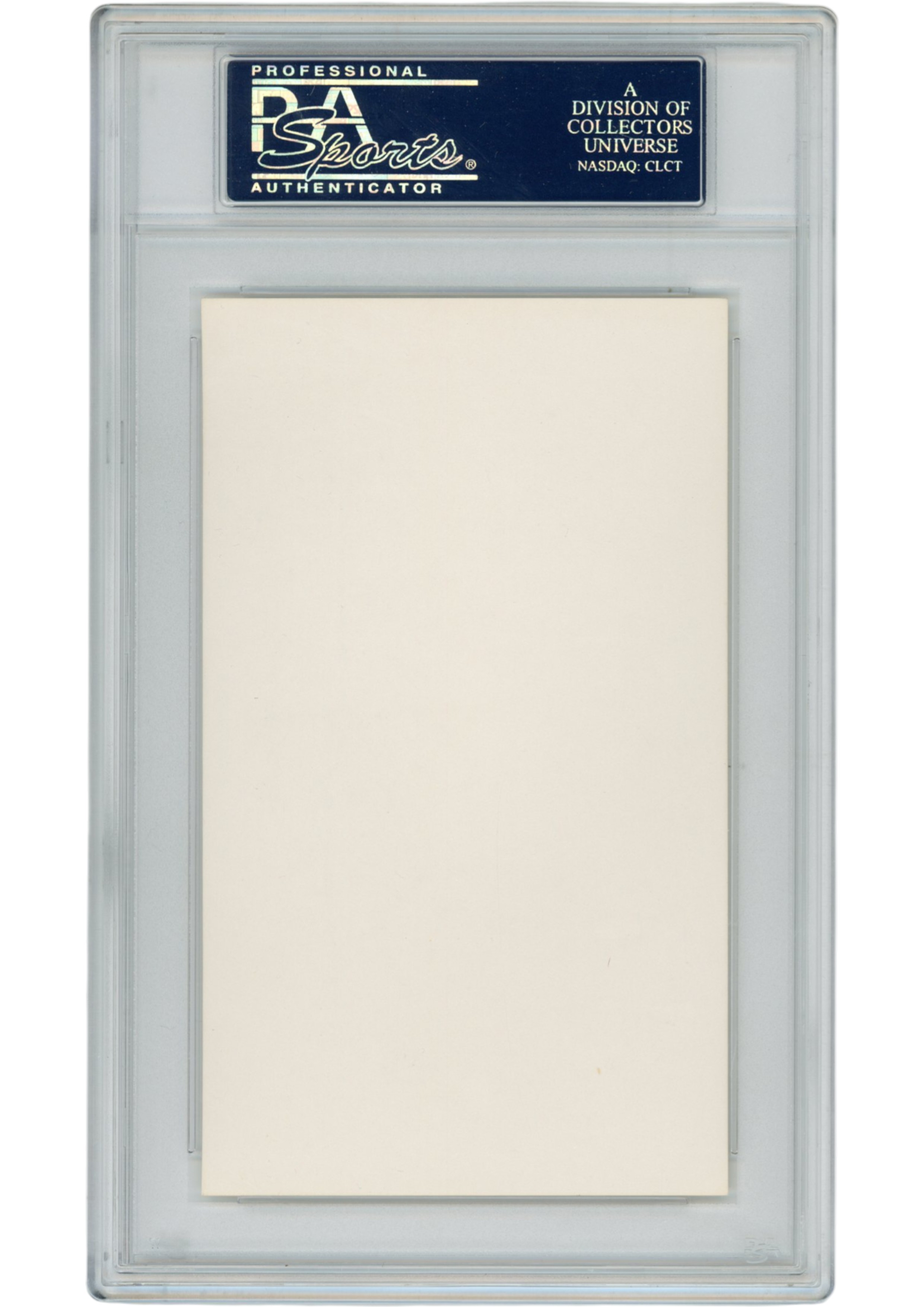 George Halas Autographed Chicago Bears Index Card Best Wishes Slab PSA 54908 2 George Halas Autographed Chicago Bears Index Card Best Wishes Slab PSA 54908