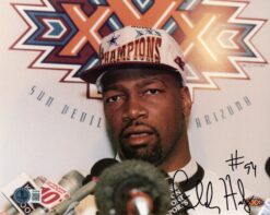 Charles Haley Autographed Dallas Cowboys 8x10 Photo SBXXX Beckett 56835