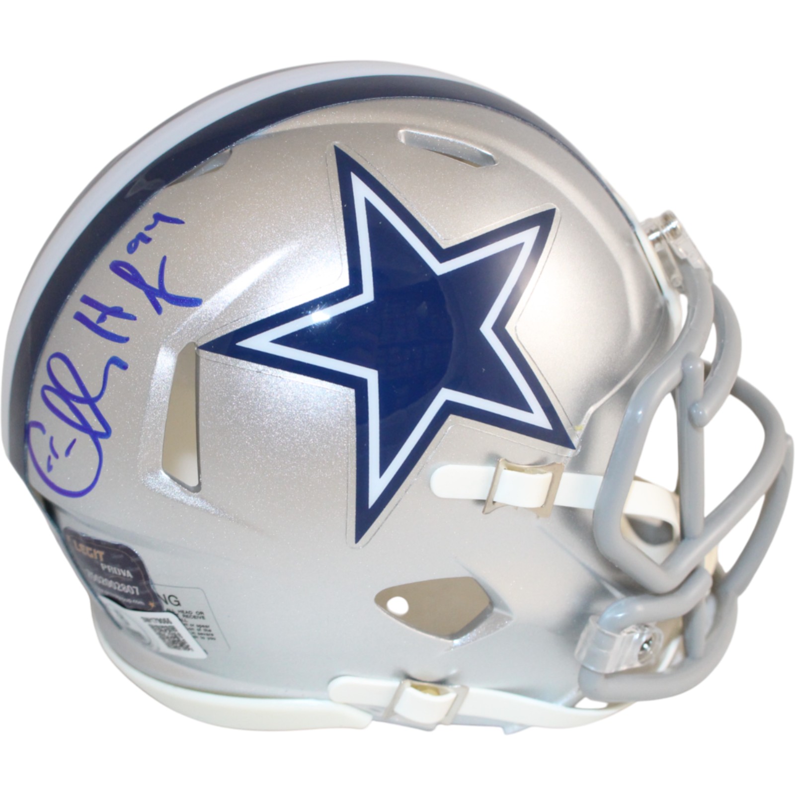 Charles Haley Autographed Dallas Cowboys Mini Helmet Beckett Witness 51705 1 Charles Haley Autographed Dallas Cowboys Mini Helmet Beckett Witness 51705