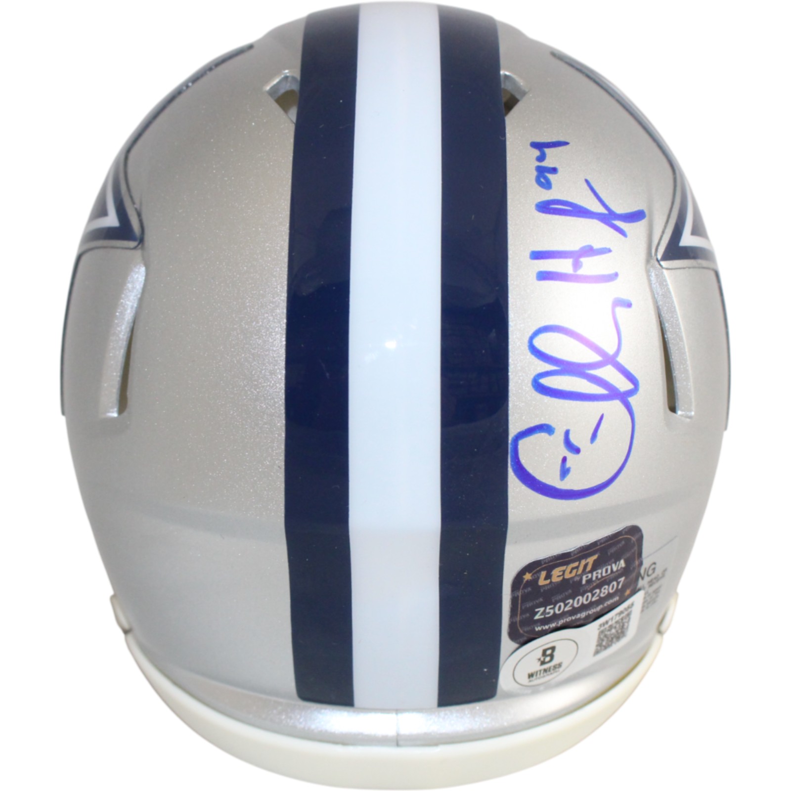 Charles Haley Autographed Dallas Cowboys Mini Helmet Beckett Witness 51705 3 Charles Haley Autographed Dallas Cowboys Mini Helmet Beckett Witness 51705