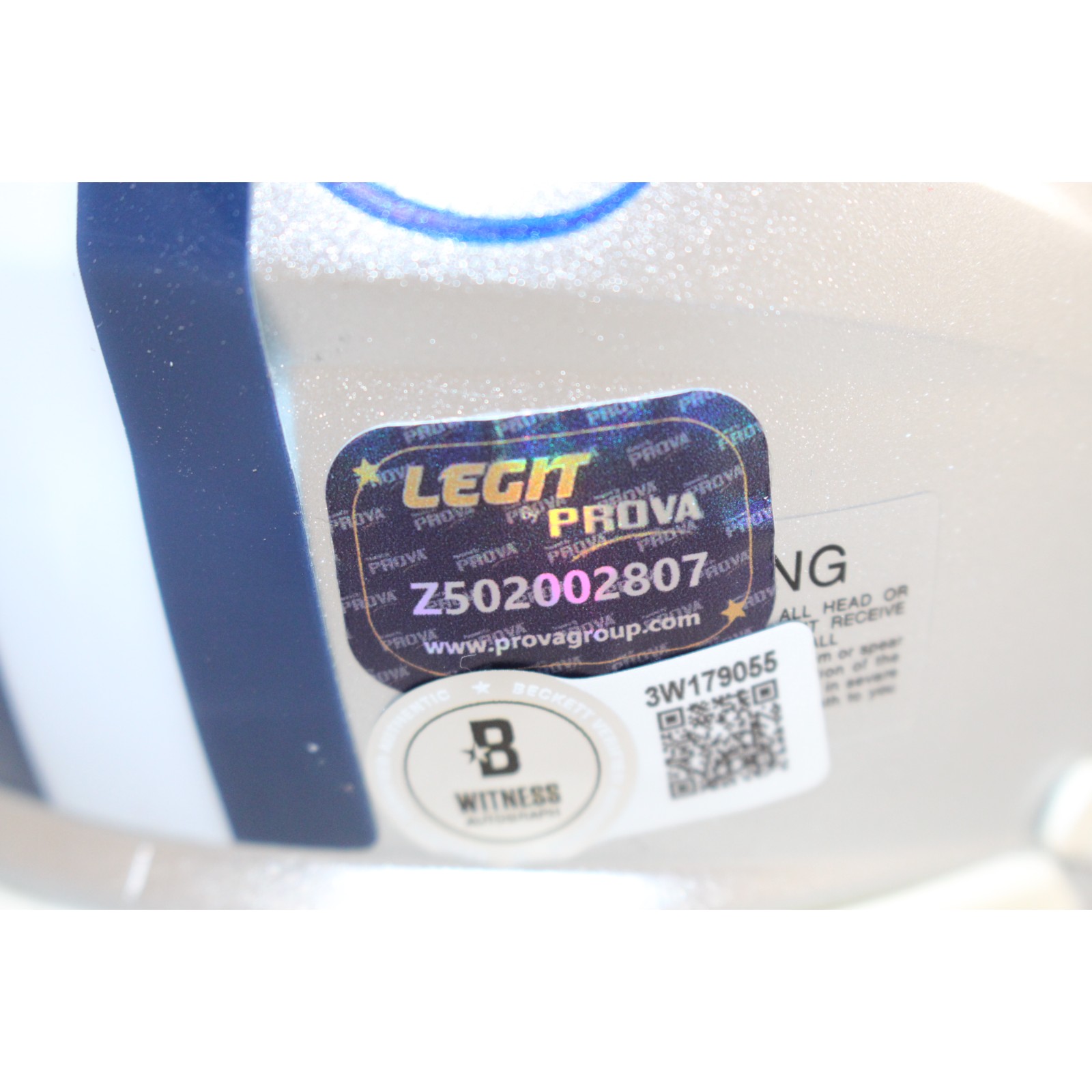 Charles Haley Autographed Dallas Cowboys Mini Helmet Beckett Witness 51705 4 Charles Haley Autographed Dallas Cowboys Mini Helmet Beckett Witness 51705