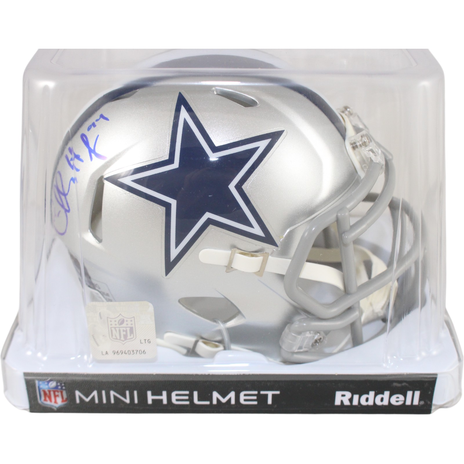 Charles Haley Autographed Dallas Cowboys Mini Helmet Beckett Witness 51705 5 Charles Haley Autographed Dallas Cowboys Mini Helmet Beckett Witness 51705