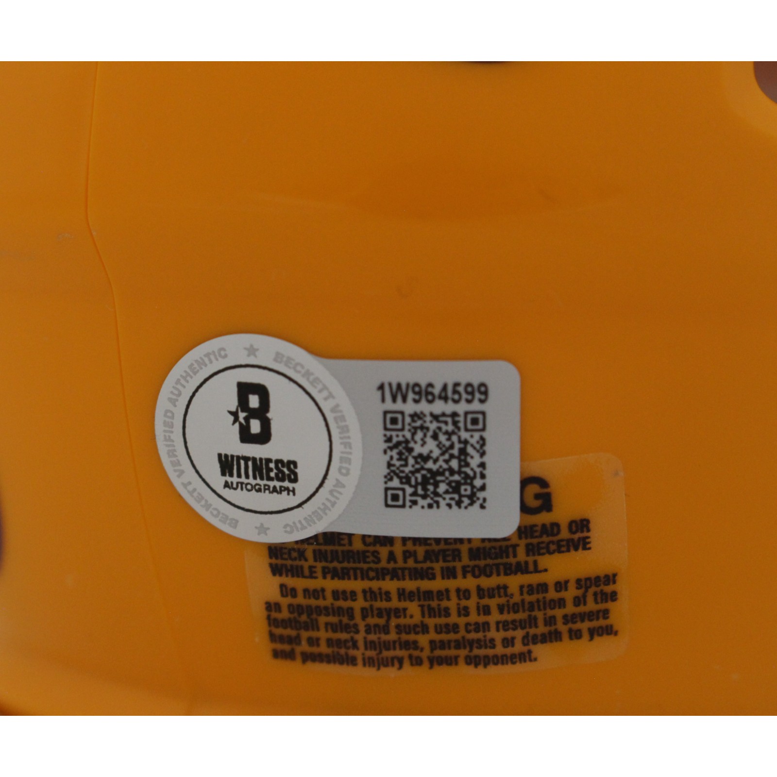 Charles Haley Autographed James Madison Dukes Mini Helmet Beckett 48051