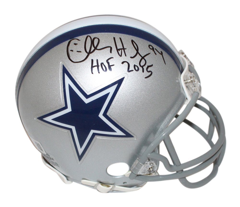 Charles Haley Autographed Dallas Cowboys VSR4 Mini Helmet BAS 
