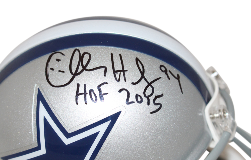 Charles Haley Autographed Dallas Cowboys VSR4 Mini Helmet BAS