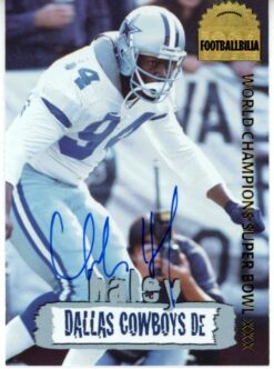 Charles Haley Autographed Dallas Cowboys 96 Collector's Edge #DCA-22 Card 55984