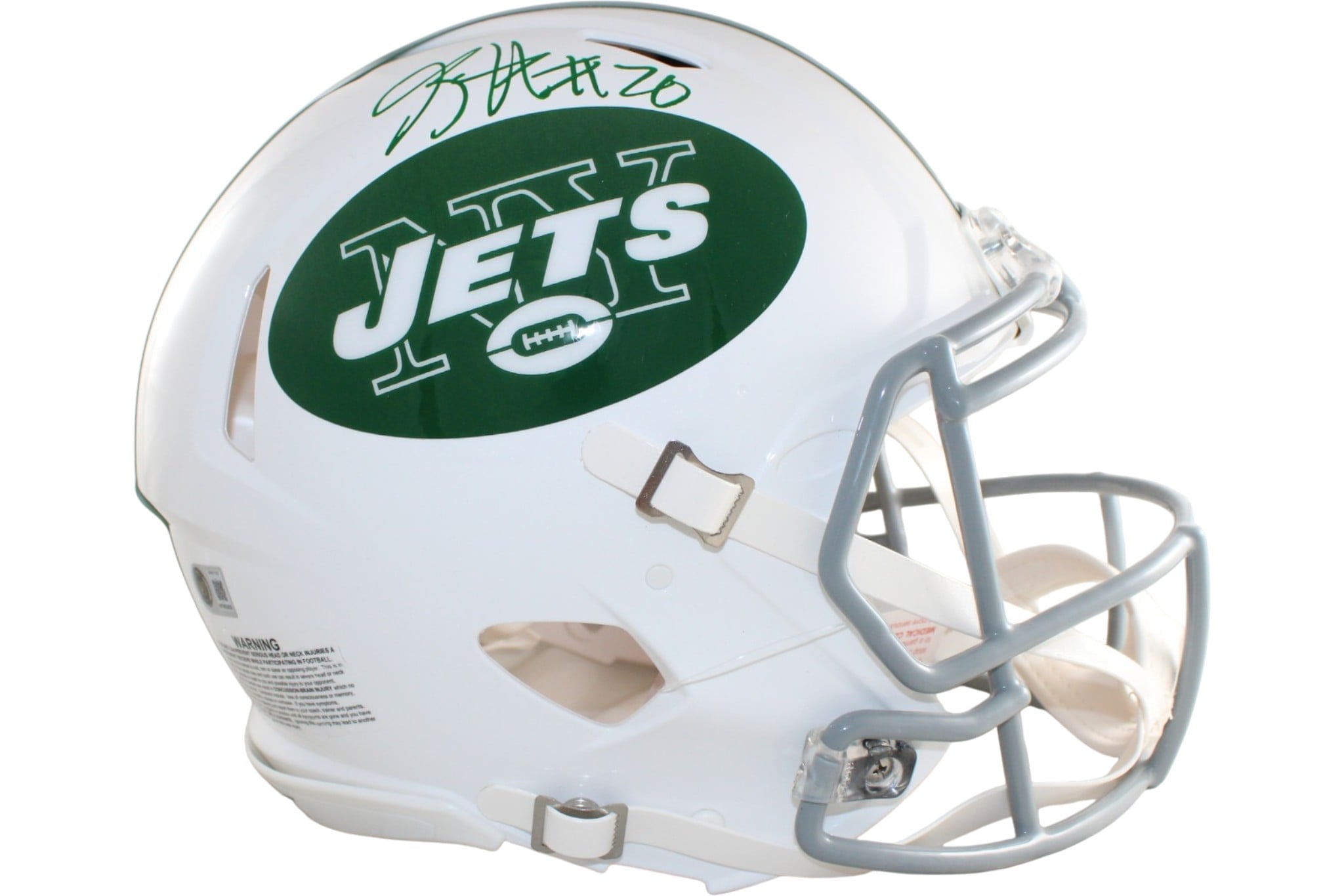 Breece Hall Autographed New York Jets 2024 ALT 2 Helmet Proline Beckett 58543 1 Breece Hall Autographed New York Jets 2024 ALT 2 Helmet Proline Beckett 58543