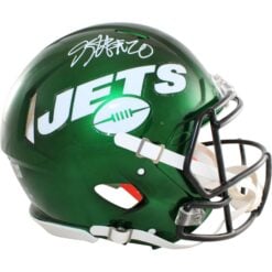 Breece Hall Autographed New York Jets 19-23 TB Helmet Proline Beckett 58535