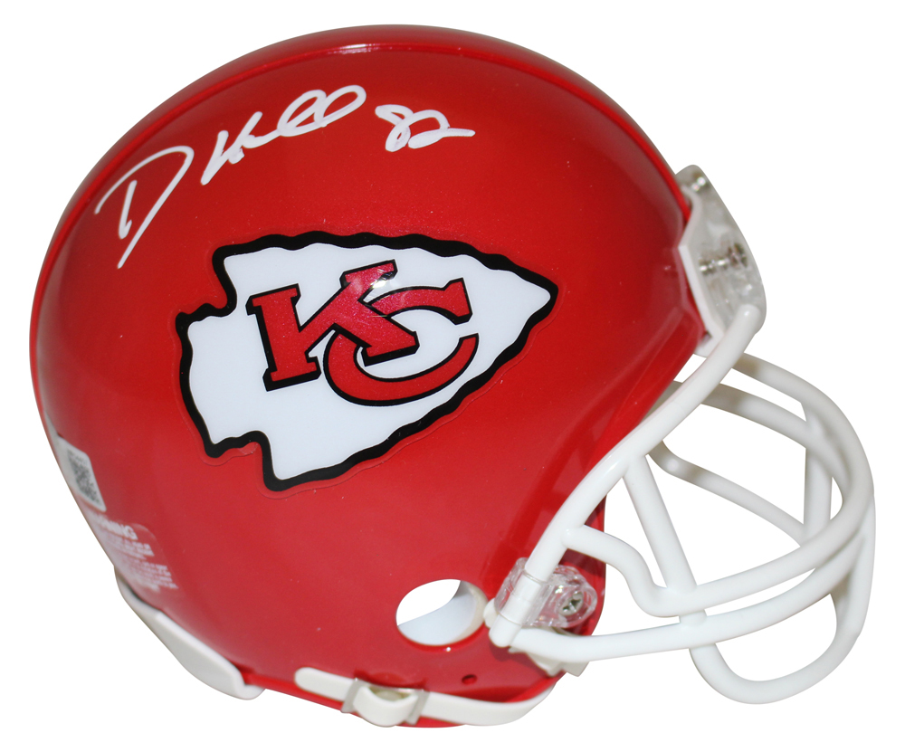 Dante Hall Autographed Kansas City Chiefs VSR4 Mini Helmet Beckett