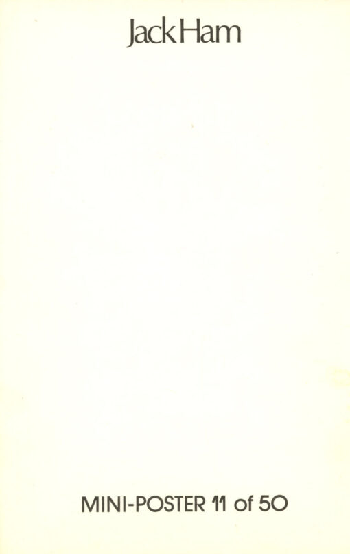 Jack Ham Pittsburgh Steelers Mini Poster 11/50 Marketcom 46197